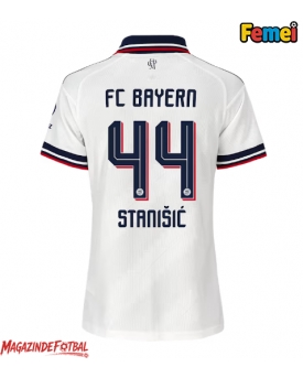 Bayern Munich Josip Stanisic #44 Tricou Fotbal Replică 2026-27 Femei Deplasare Bayern Munich Josip Stanisic #44 Tricou Fotbal Replică 2026-27 Femei Deplasare